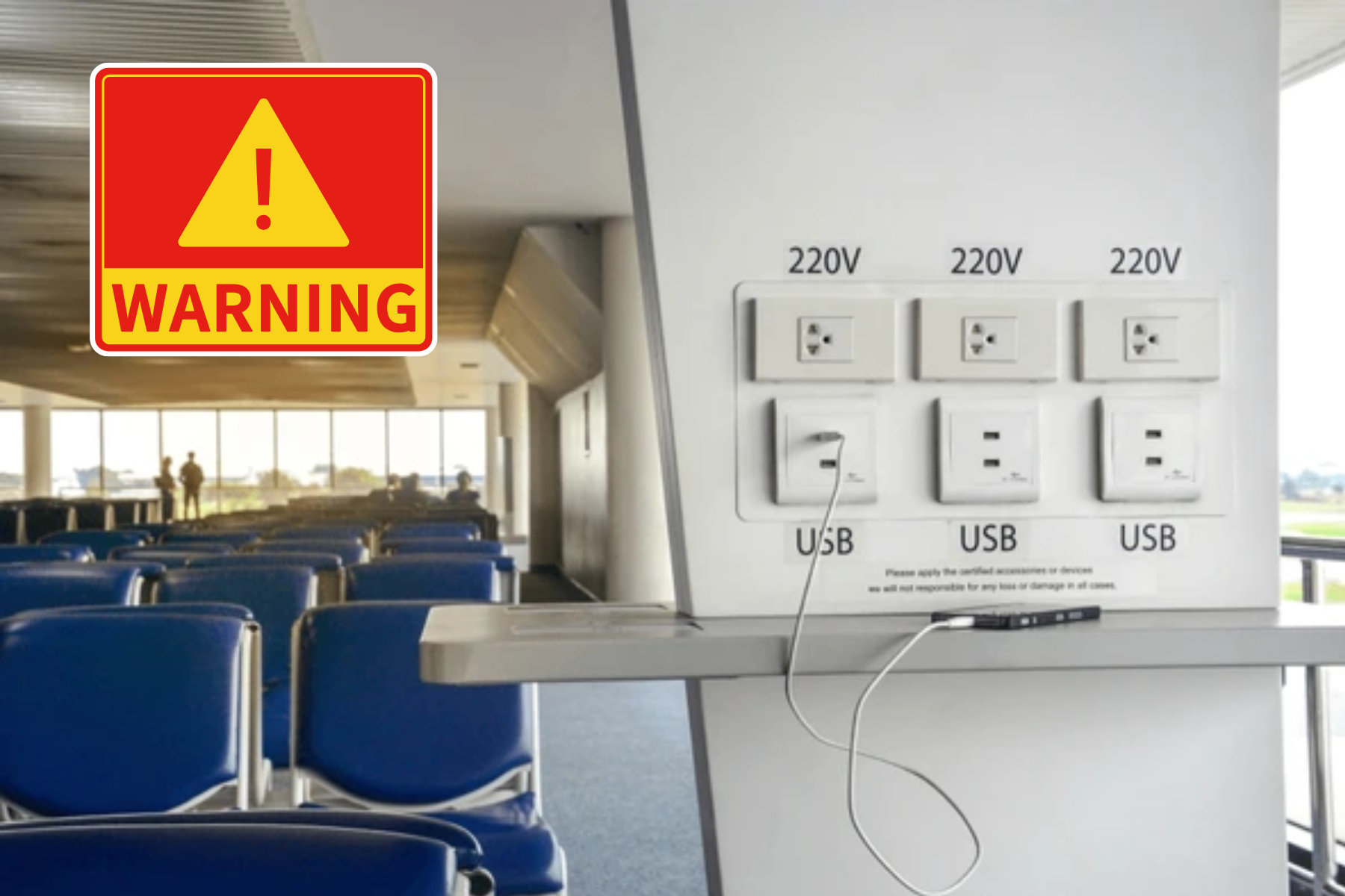 TSA Warning: The Hidden Threat at Airport Charging Stations